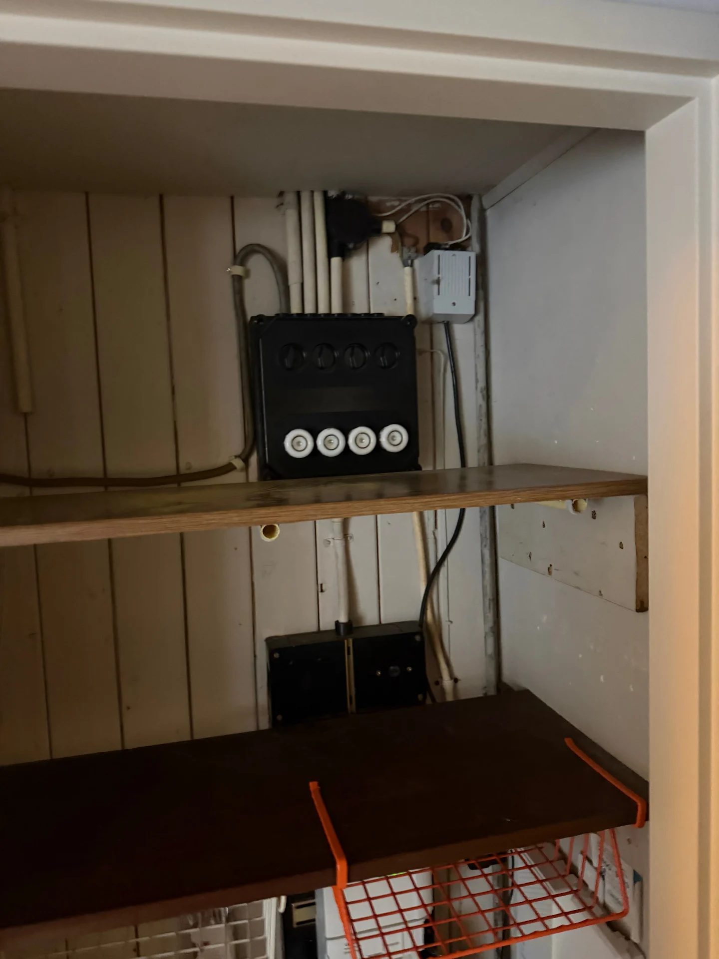 Meterkast voor de renovatie